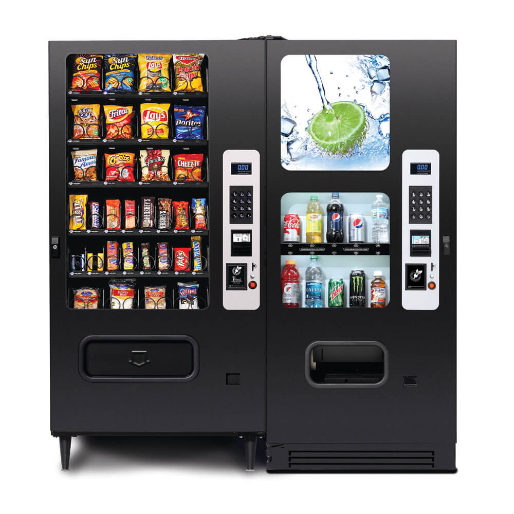 Model MP32 Snack Vending Machine and BC10 can bottle drink machine